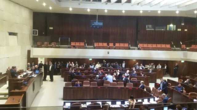 מליאת הכנסת (צילום: יובל שפירא)