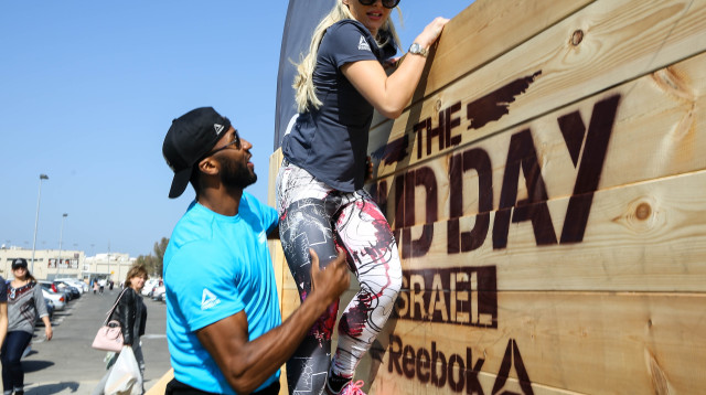 לי לוי ואלאנדרו טאקר (צילום: תומר פדר)