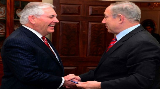 נתניהו טילרסון (צילום: לע"מ)