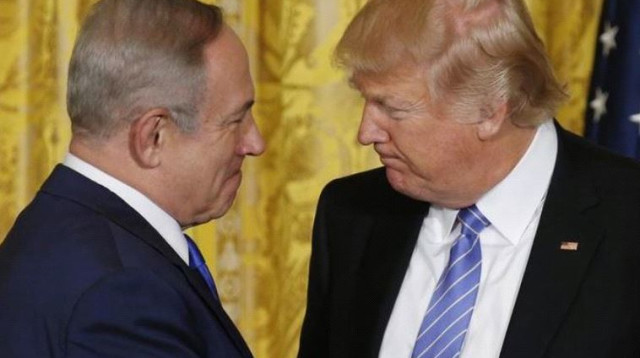 נתניהו וטראמפ בבית הלבן  (צילום: רויטרס)