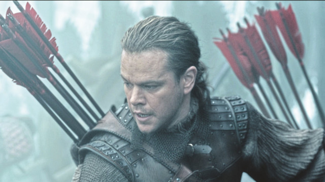 מאט דיימון, החומה הגדולה (צילום: באדיבות גלובוס מקס)