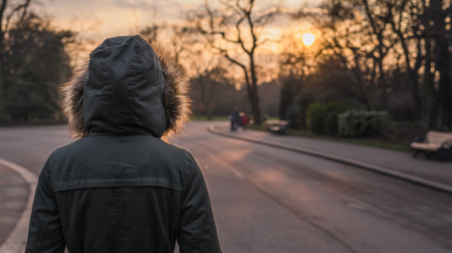 אישה, חורף. אילוסטרציה (צילום: אינג אימג')