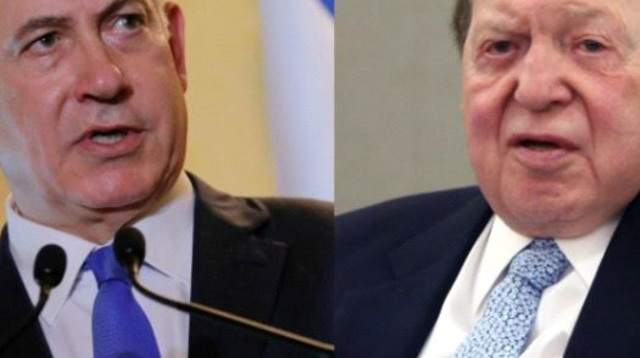 בנימין נתניהו ושלדון אדלסון (צילום: רויטרס)