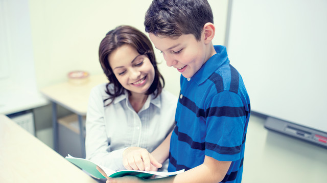 ילד בכיתה, צילום אילוסטרציה (צילום: אינג אימג')