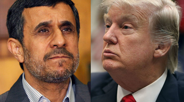 דונלד טראמפ, מחמוד אחמדיניג'אד (צילום: Getty images,רויטרס)