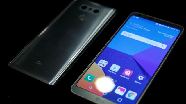 מכשיר ה-G6 של LG (צילום: רויטרס)