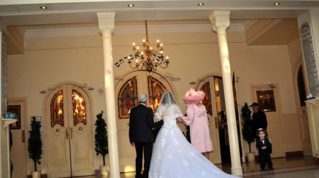 זוג מתחתן, אילוסטרציה (צילום: פלאש 90)