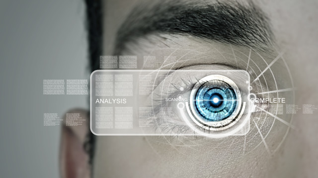 זיהוי עין ביומטרי (צילום: אינג אימג')
