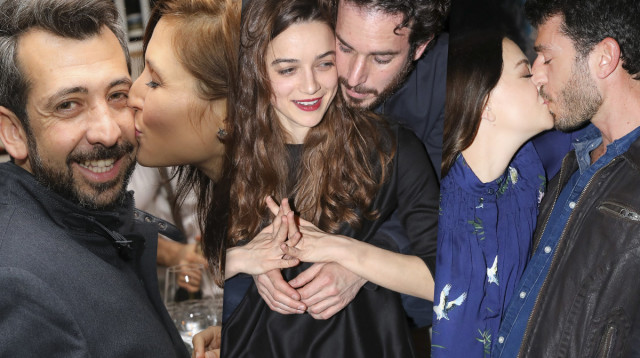 גיא לרר והדס שינדלר, דניאל גל יותם גנדלמן ונלי תגר ואיתן שריד (צילום: רפי דלויה)