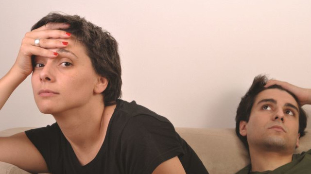 גבר ואישה רבים, אילוסטרציה (צילום: אינג אימג')