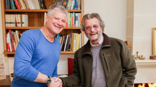 אלי בן זקן וארנון תורן (צילום: אלעד ברמי)