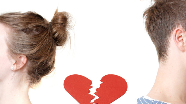 לב שבור, פרידה. אילוסטרציה (צילום: אינגאימג')