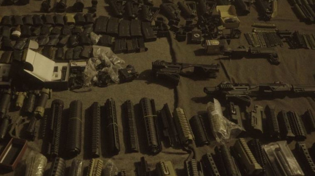 אמצעי לחימה  (צילום: תקשורת שב"כ)