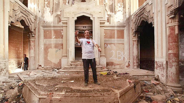 בית הכנסת היהודי בטריפולי, לוב (צילום: רויטרס)