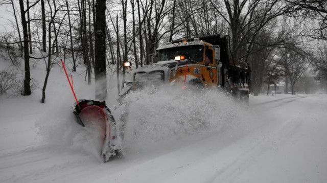 סופת שלגים, ארצות הברית (צילום: רויטרס)
