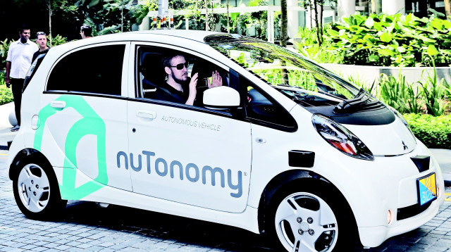 מכונית אוטונומית (צילום: רויטרס)