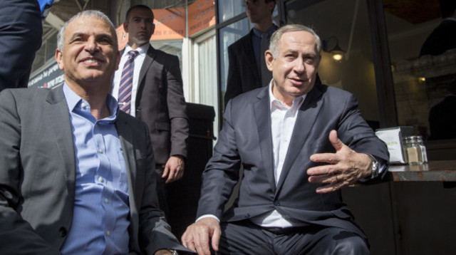 בנימין נתניהו ומשה כחלון (צילום: פלאש 90)