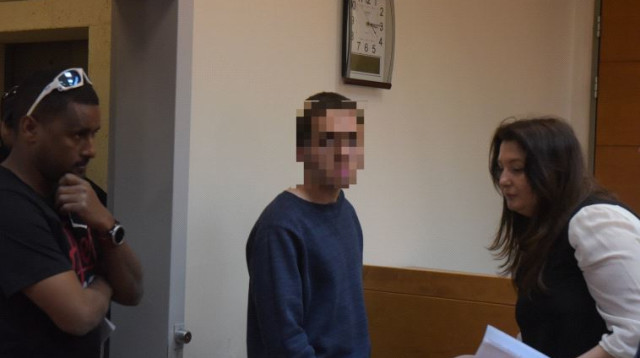 חשוד באיומים על מוסדות יהודיים (צילום: אבשלום ששוני)