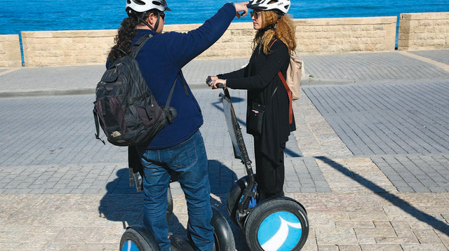 סגווי (צילום: אלירן אביטל)