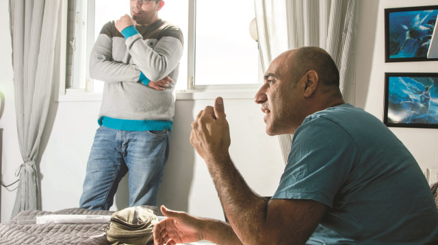 גיא דואק ואסף אשכנזי (צילום: יוסי אלוני)