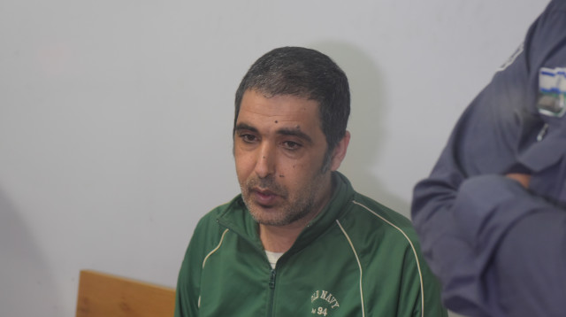 אילן בן עמי בבית המשפט (צילום: אבשלום ששוני)