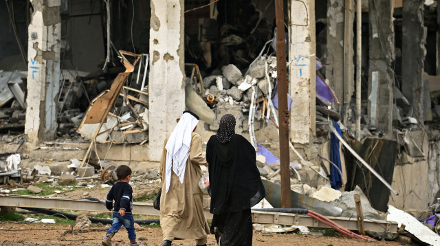 בניין שקרס במוסול (צילום: רויטרס)