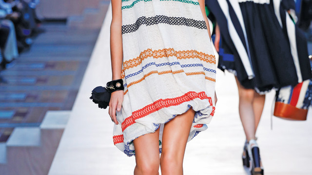 שמלה של סוניה ריקל לטקטיק (צילום: יח"צ)