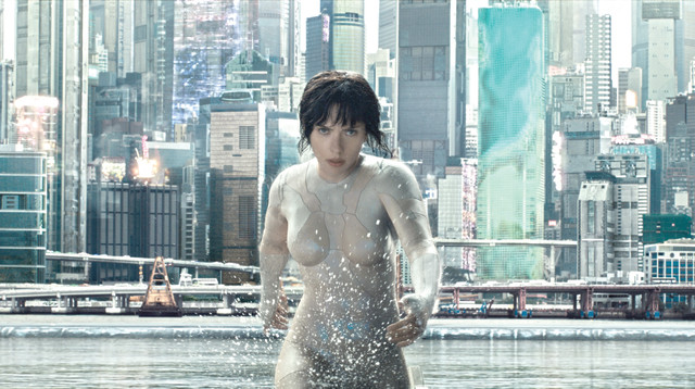 סקרלט ג'והנסון, "הרוח במעטפת" (צילום: גלובוס מקס)