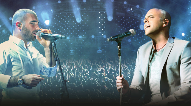 אייל גולן ועומר אדם (צילום: אלוני מור ושרון רביבו)