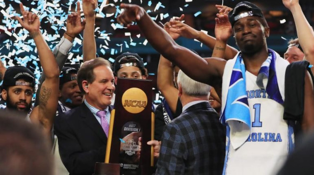 צפון קרוליינה חוגגת  (צילום: AFP)