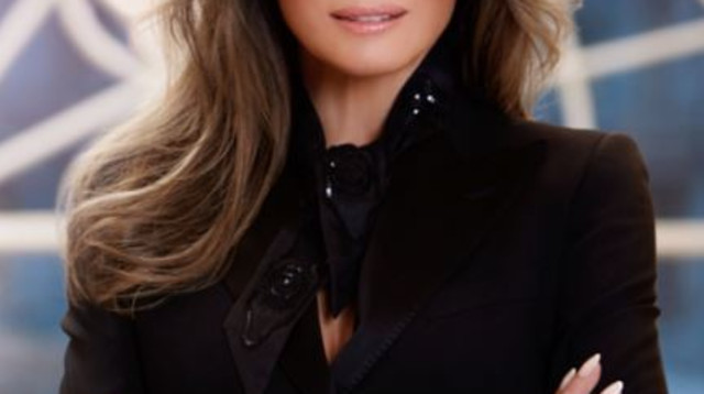 מלניה טראמפ, הצילום הרשמי (צילום: הבית הלבן)