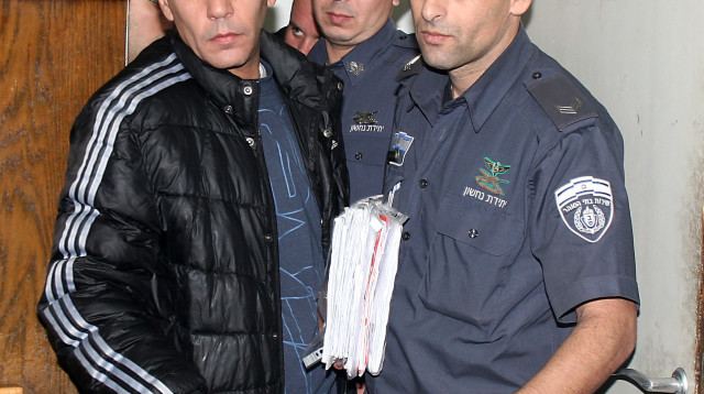 העבריין רוני הררי (צילום: פלאש 90)