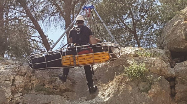 לוחמי האש ביחידה לחילוצים מיוחדים (צילום: דוברות כבאות והצלה)