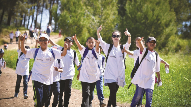 המסע של ילדי פותחים עתיד (צילום: נוה בן שמואל)