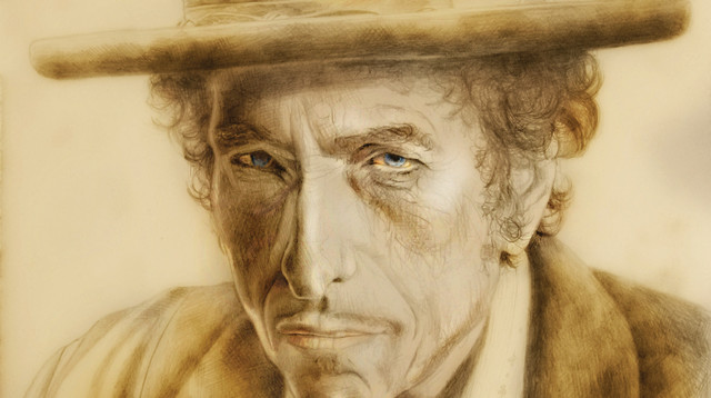 איור, בוב דילן (צילום: איור: נעמי ליס־מיברג)