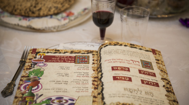 הגדה של פסח, ליל הסדר (צילום: מרים אלסטר, פלאש 90)