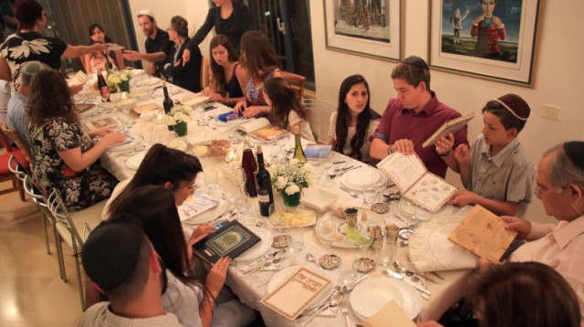 ליל הסדר  (צילום: פלאש 90)