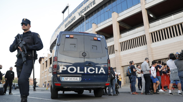 משטרת ספרד (צילום: רויטרס)