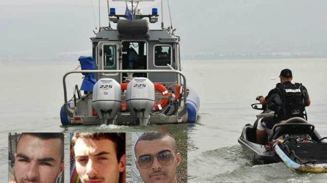 לירון קראדי, איתמר אוחנה ונחמן איטח (צילום: דוברות המשטרה)