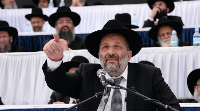 השר אריה דרעי באירוע בטדי (צילום: שוקי לרר)