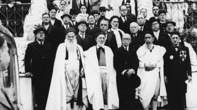 הנהגת הקהילה היהודית בתוניסיה (צילום: באדיבות הממוריאל פאריס)