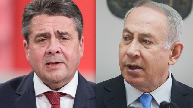 בנימין נתניהו, זיגמר גבריאל (צילום: Getty images,פלאש 90)