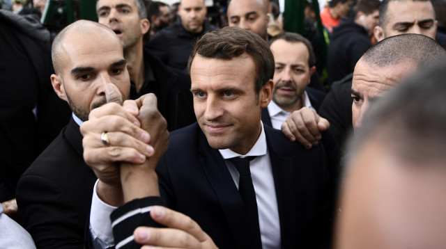 עמנואל מקרון (צילום: AFP)