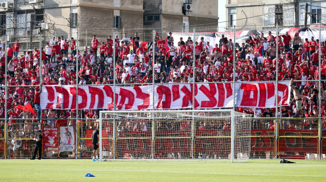 קהל הפועל תל אביב  (צילום: דני מרון)