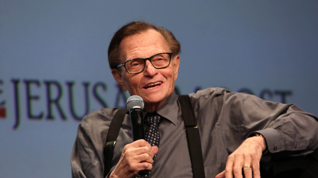 לארי קינג (צילום: סיון פרג')