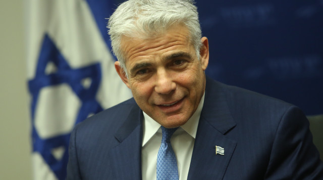 יאיר לפיד (צילום: מרק ישראל סלם)