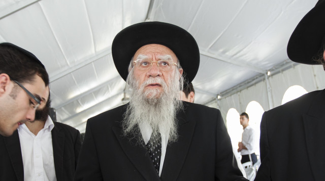 הרב אליהו בקשי דורון (צילום: פלאש 90)