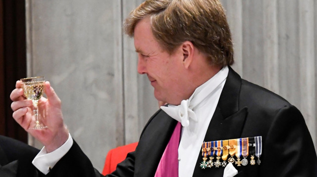 ויליאם אלכסנדר מלך הולנד (צילום: רויטרס)