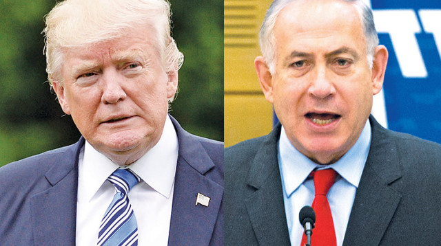 בנימין נתניהו, דונלד טראמפ (צילום: פלאש 90,רויטרס)