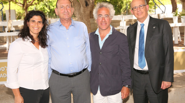 יוסף קלפטר, סילבן אדמס, רון חולדאי ויעל ארד (צילום: חן גלילי)